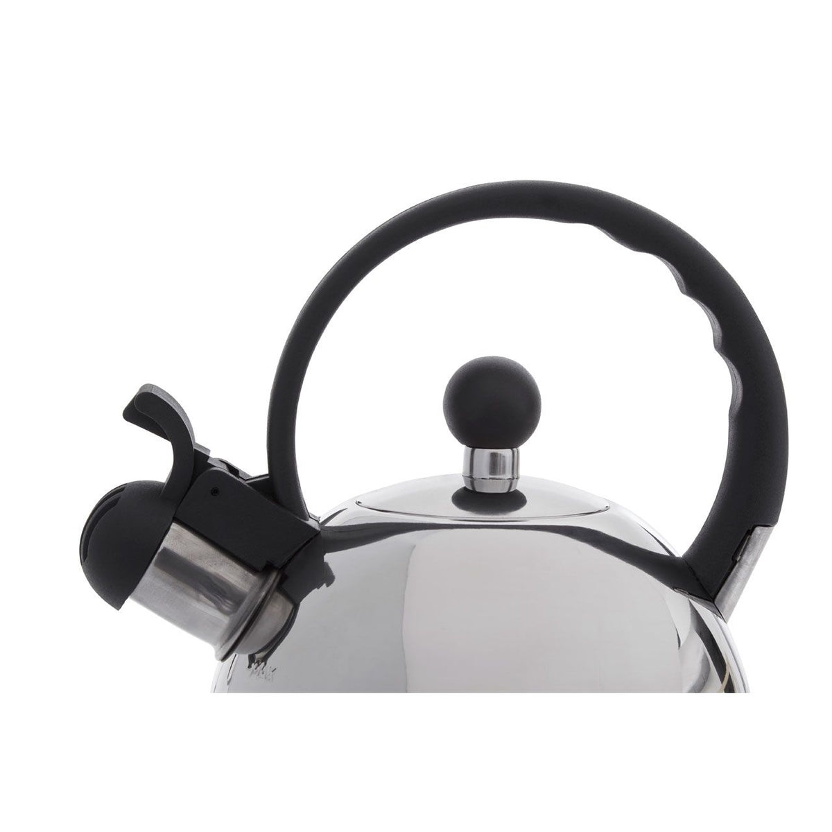 Alderfield Mirrored Stainless Steel Whistling Kettle