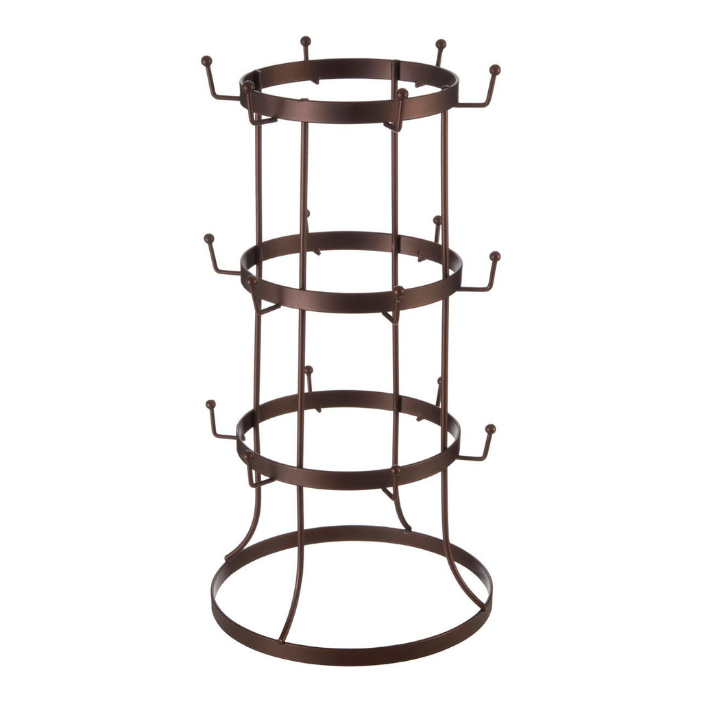 Ashmere Vertex Iron Bronze Finish 18 Mug Tree