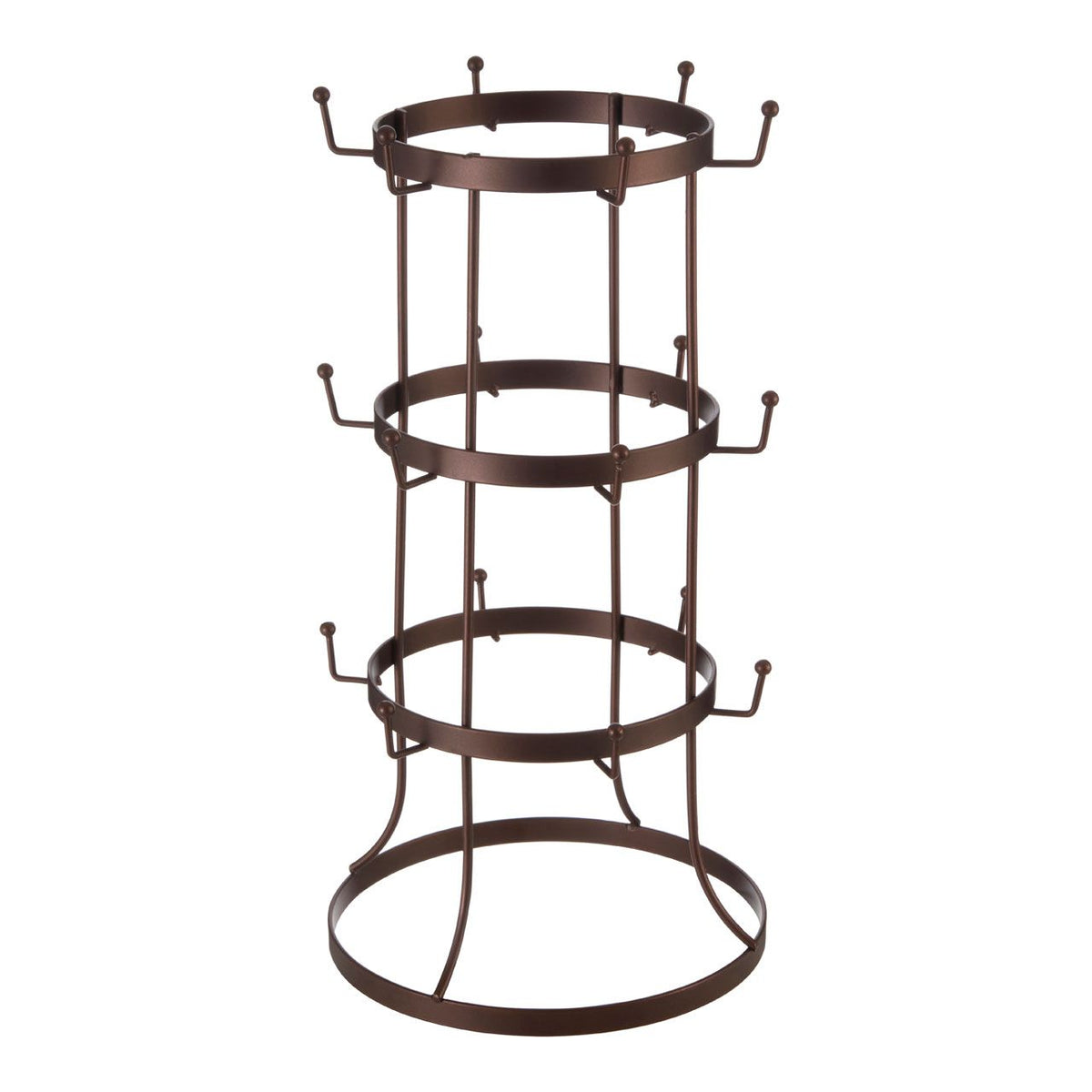 Ashmere Vertex Iron Bronze Finish 18 Mug Tree