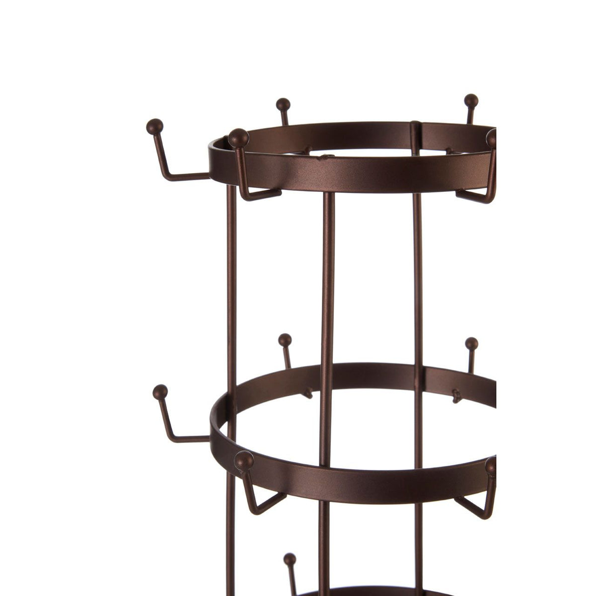 Ashmere Vertex Iron Bronze Finish 18 Mug Tree