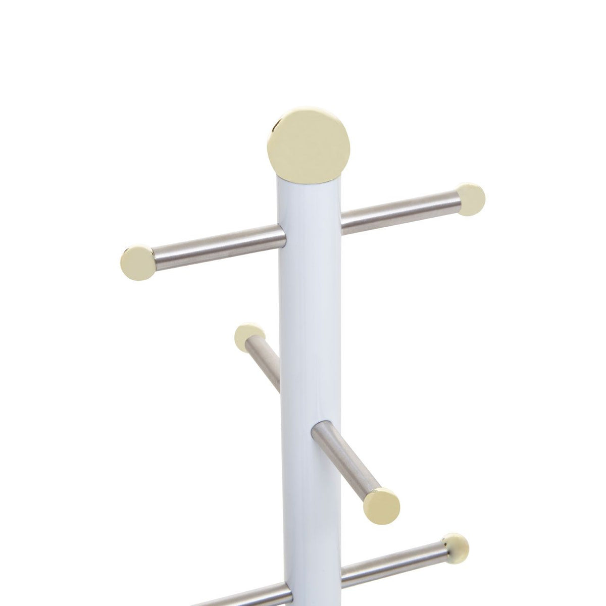 Bexfield White and Grey Marble Effect 6 Mug Tree Wide Base