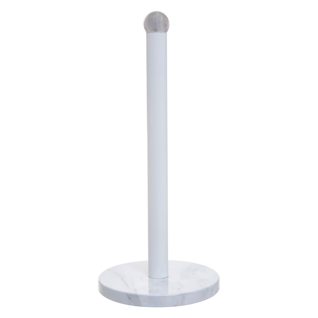 Bramford and Grey Marble Effect Kitchen Roll Holder Tall