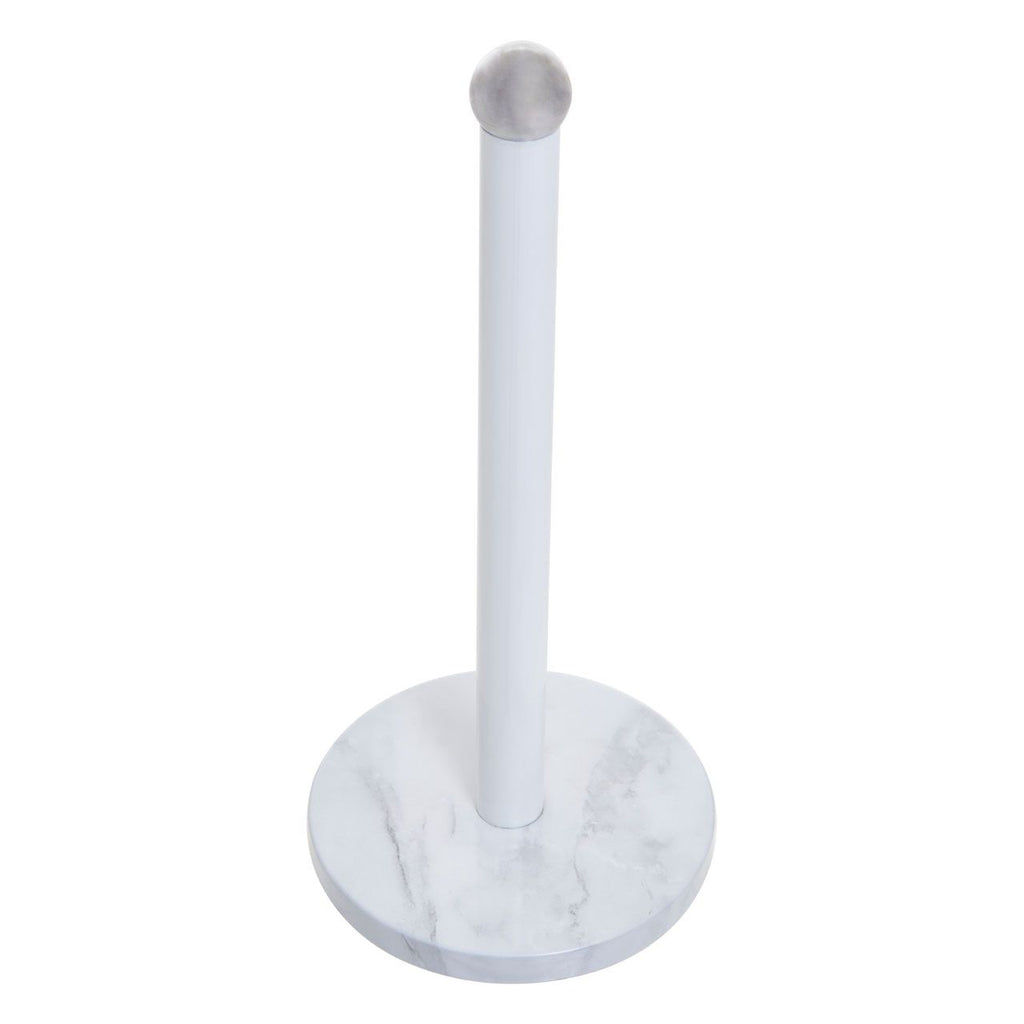 Bramford and Grey Marble Effect Kitchen Roll Holder Tall