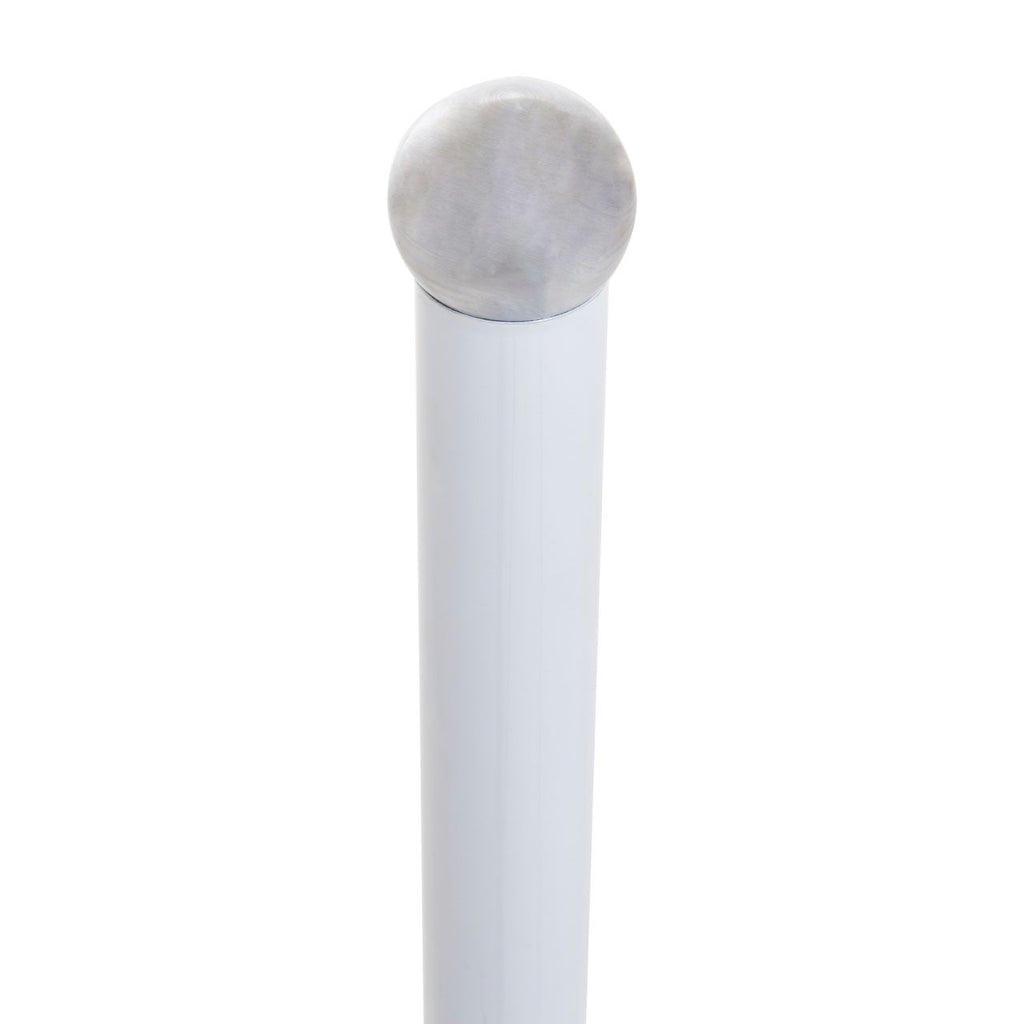 Bramford and Grey Marble Effect Kitchen Roll Holder Tall