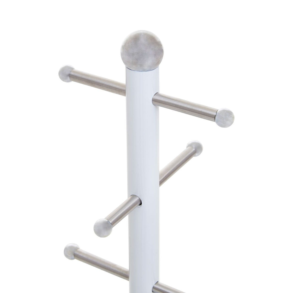 Wrenley White and Grey Marble Effect 6 Mug Tree