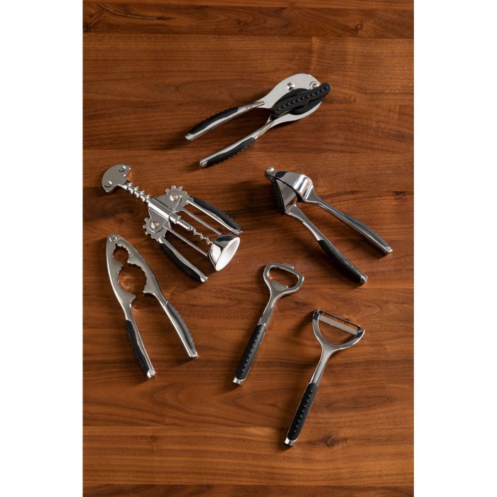 Rowfield 7-Piece Chrome Silver-Finish Kitchen Gadget Set