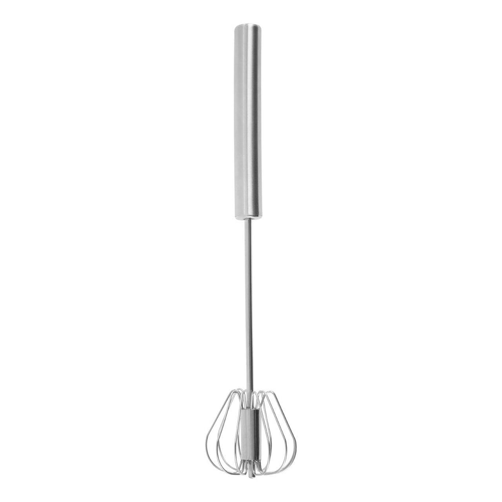 Wrenford Stainless Steel Press-and-Spin Kitchen Whisk