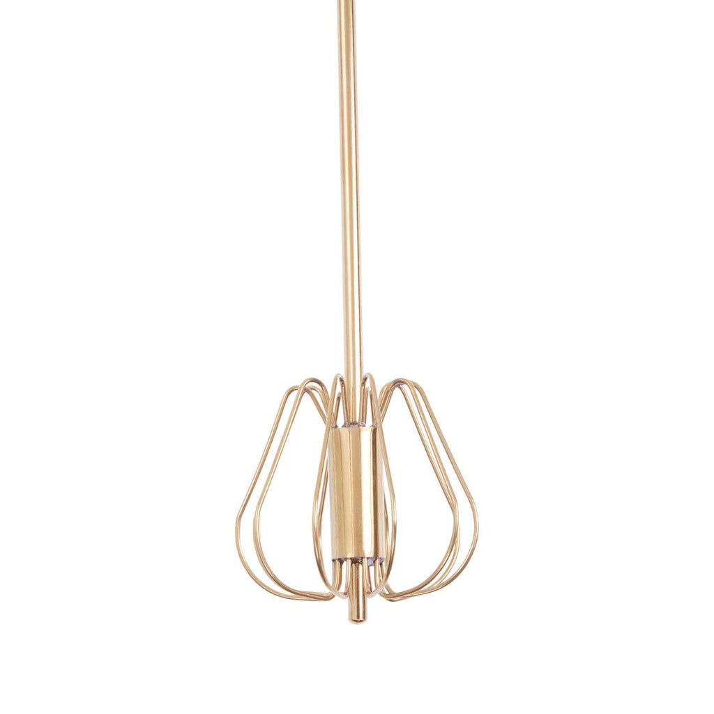 Wrenford Stainless Steel Press-and-Spin Kitchen Whisk