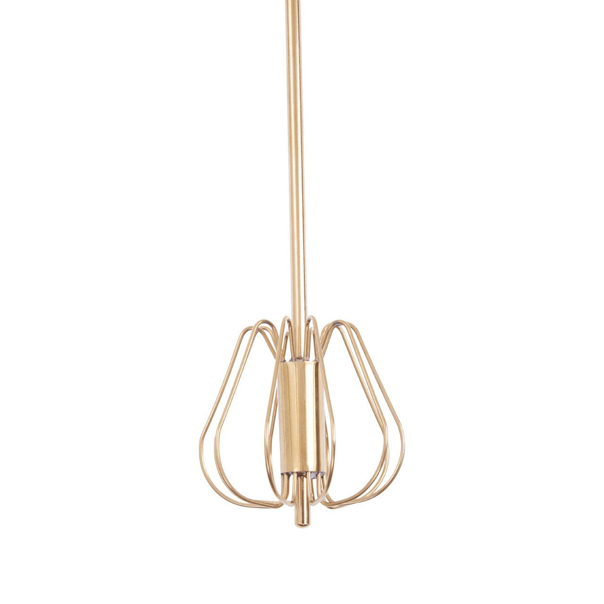 Wrenford Stainless Steel Press-and-Spin Kitchen Whisk