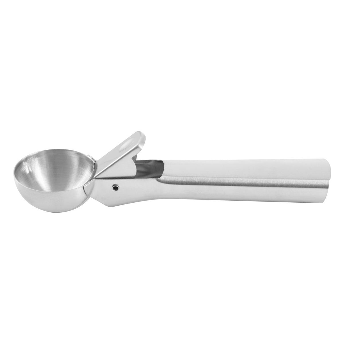 Oakstead Matte Finish Curved Metal Ice Cream Scoop