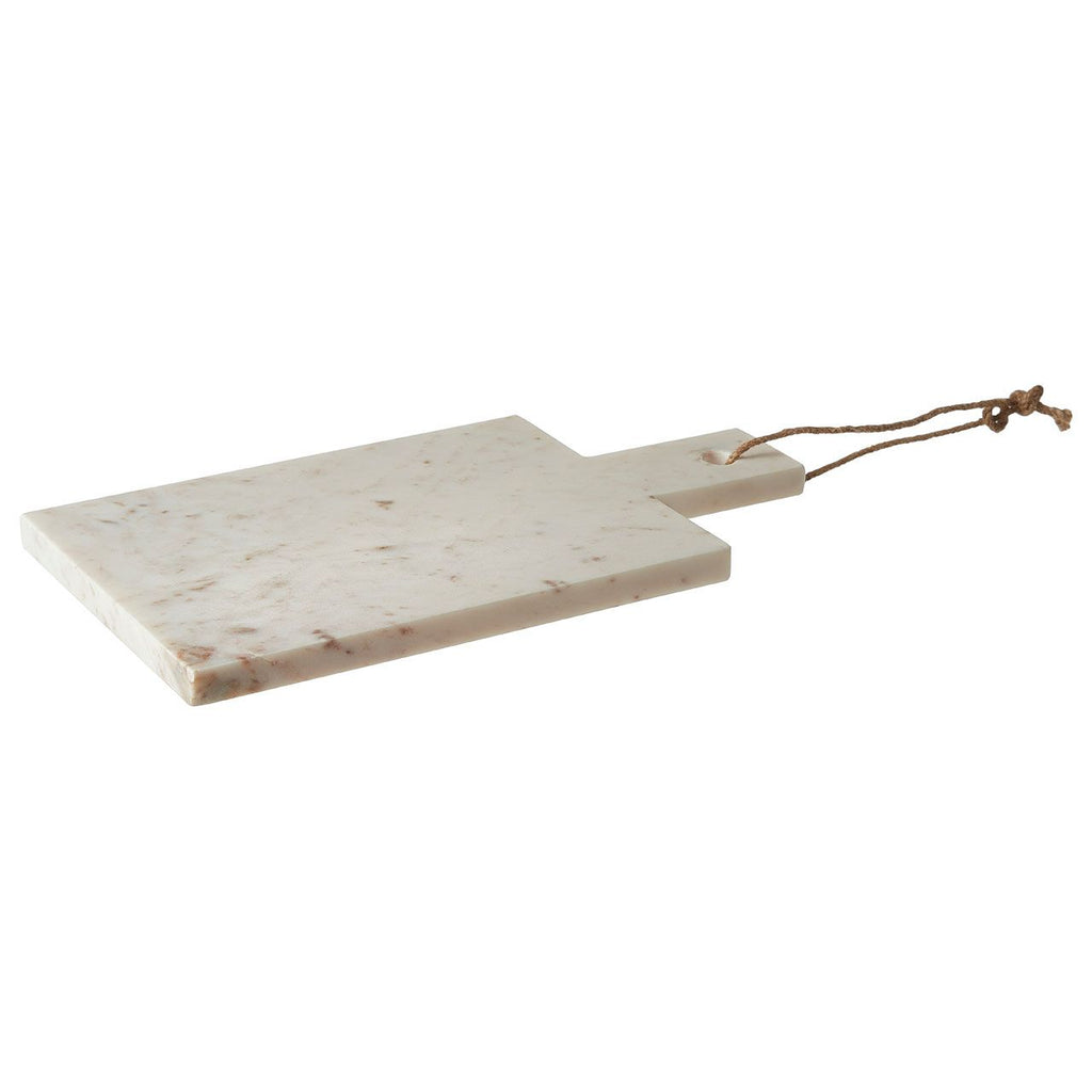 Hazelmere White and Grey Stone Marble Paddle Chopping Board