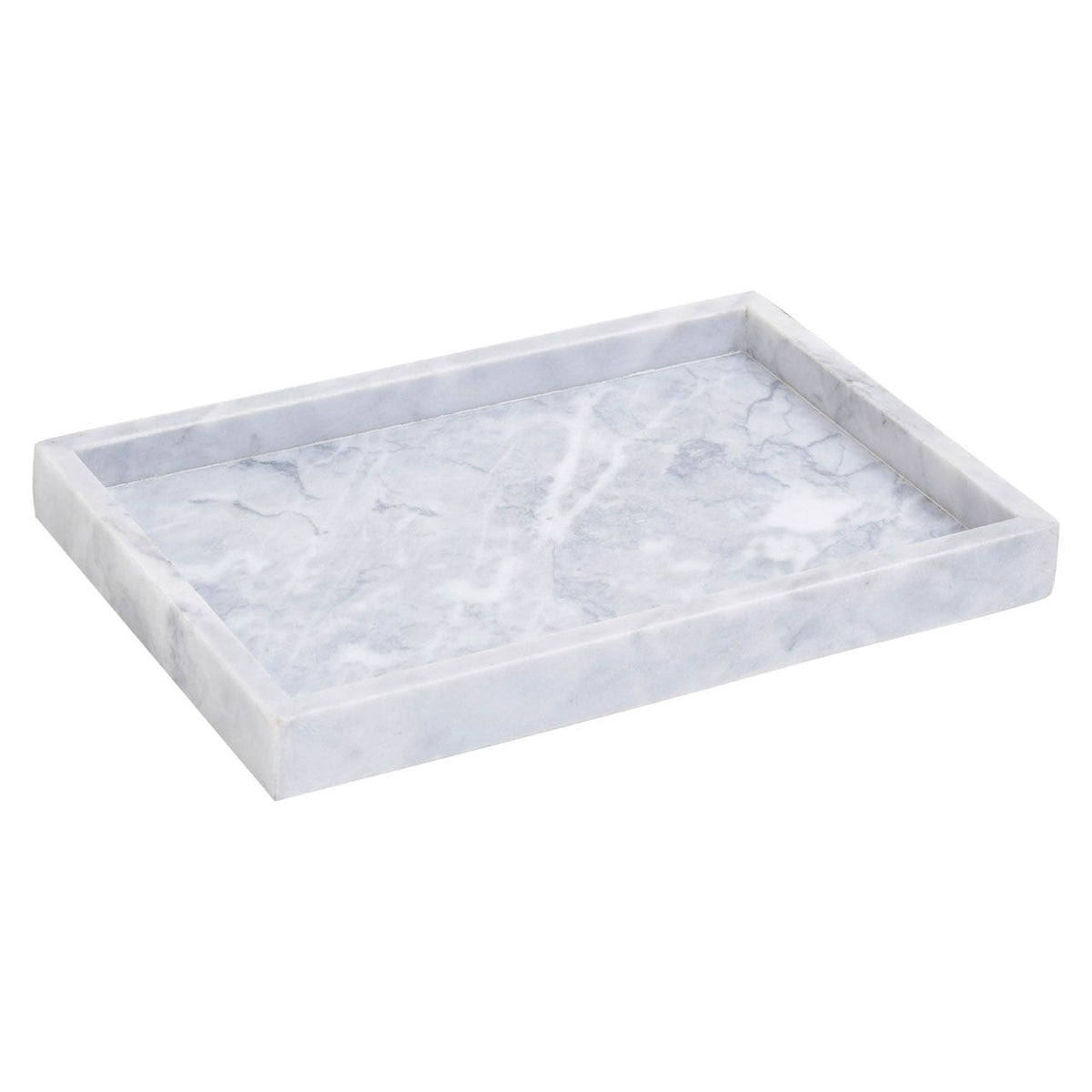 Bexcombe Grey Solid Marble Stone Tray