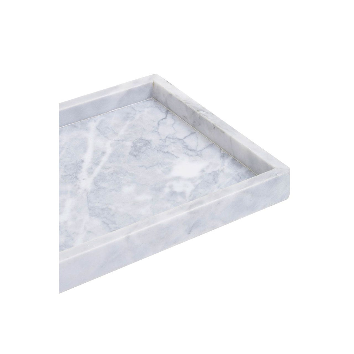 Bexcombe Grey Solid Marble Stone Tray