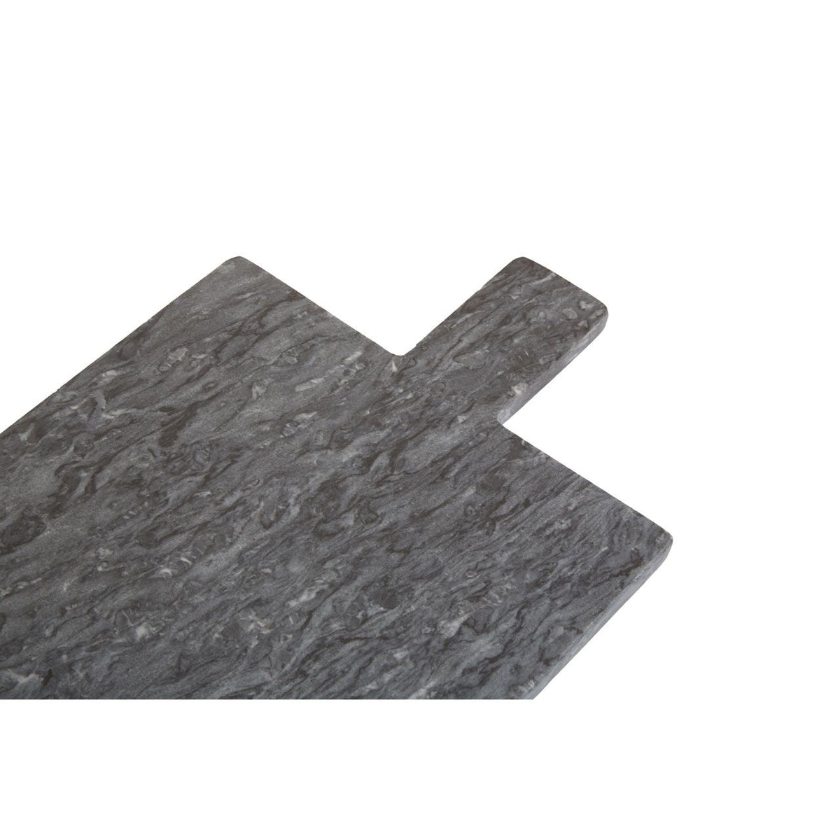 Ashley Paddle-Shaped Chopping Board, Black Stone Marble