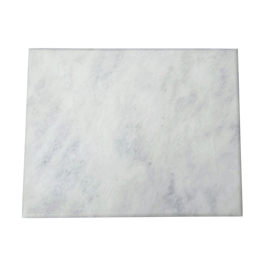 Brookwood White Stone Marble Chopping Board Rectangular