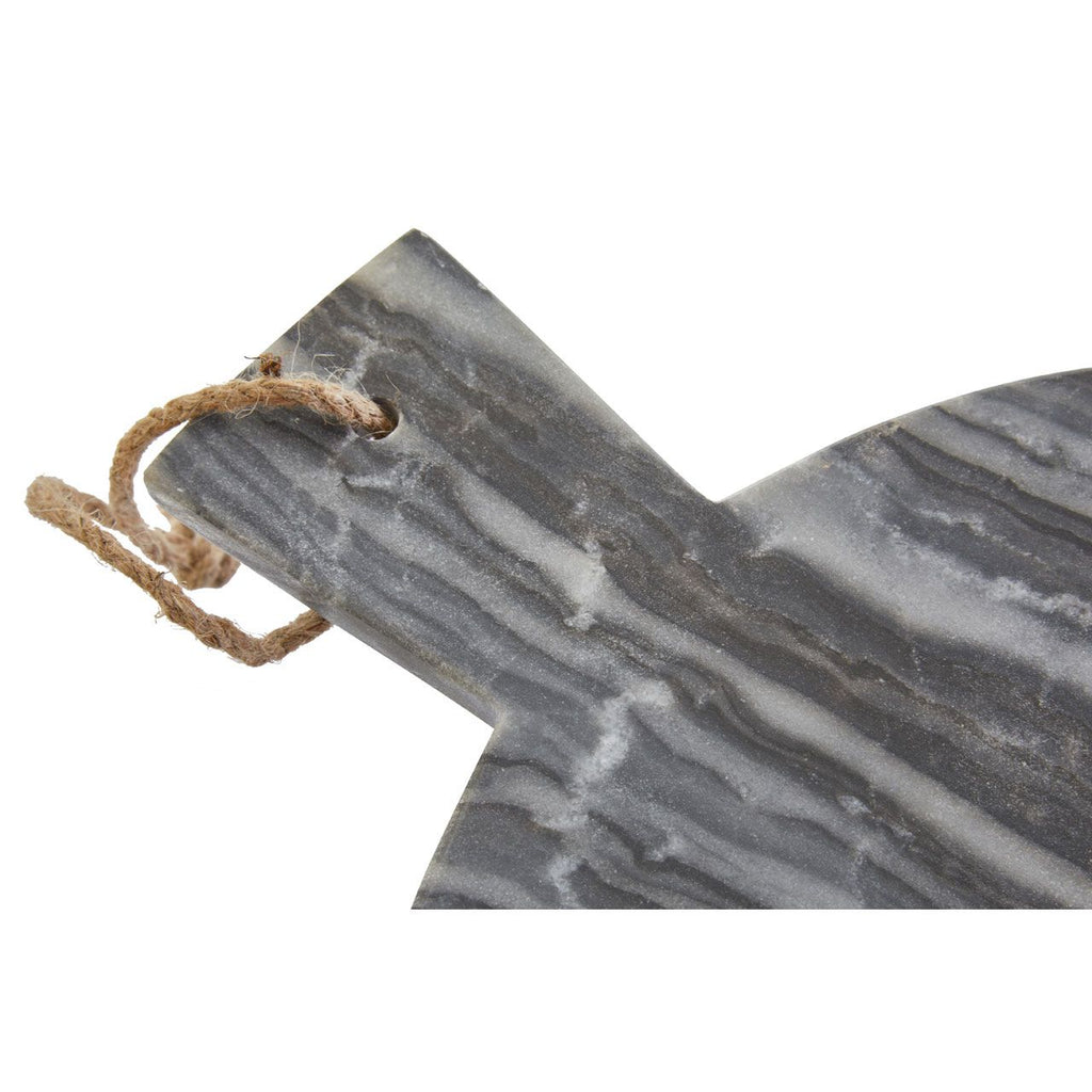 Hazelford Grey Marble Paddle Serving Board Round