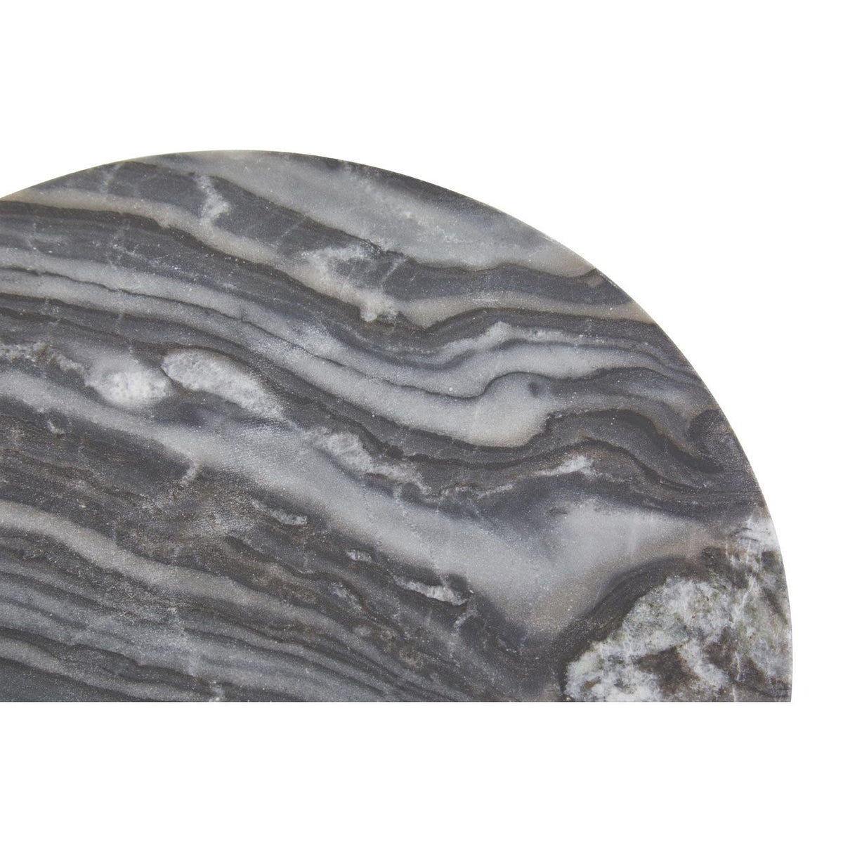 Hazelford Grey Marble Paddle Serving Board Round