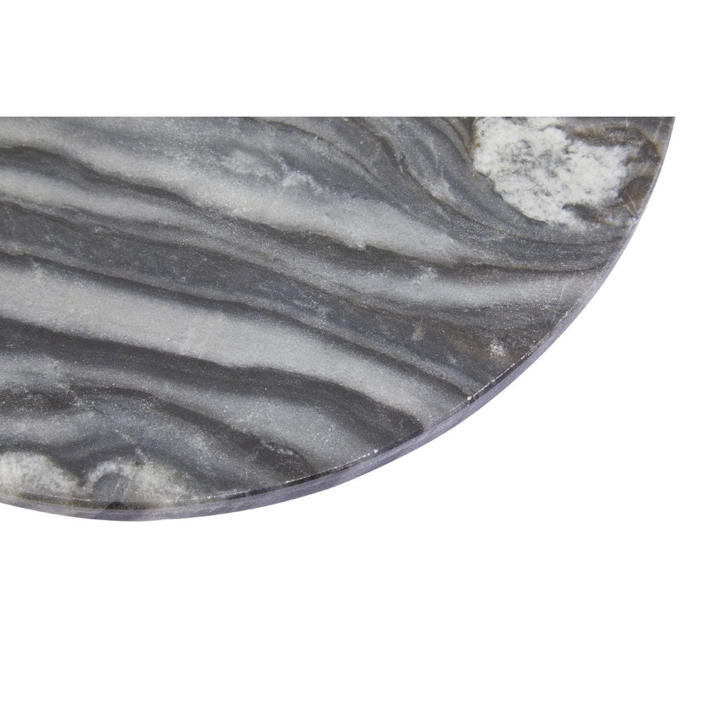 Hazelford Grey Marble Paddle Serving Board Round