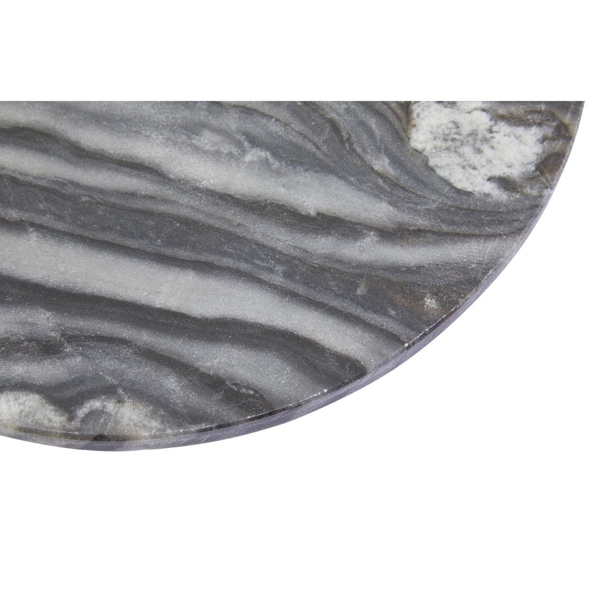 Hazelford Grey Marble Paddle Serving Board Round