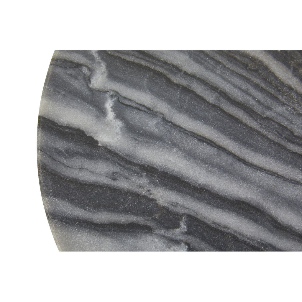 Hazelford Grey Marble Paddle Serving Board Round