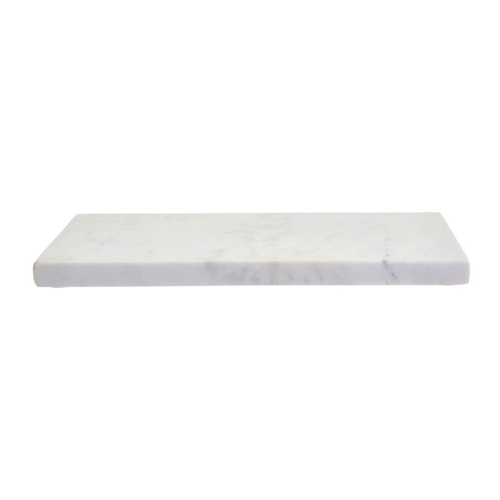 Crestbury White Marble Chopping Board Slim