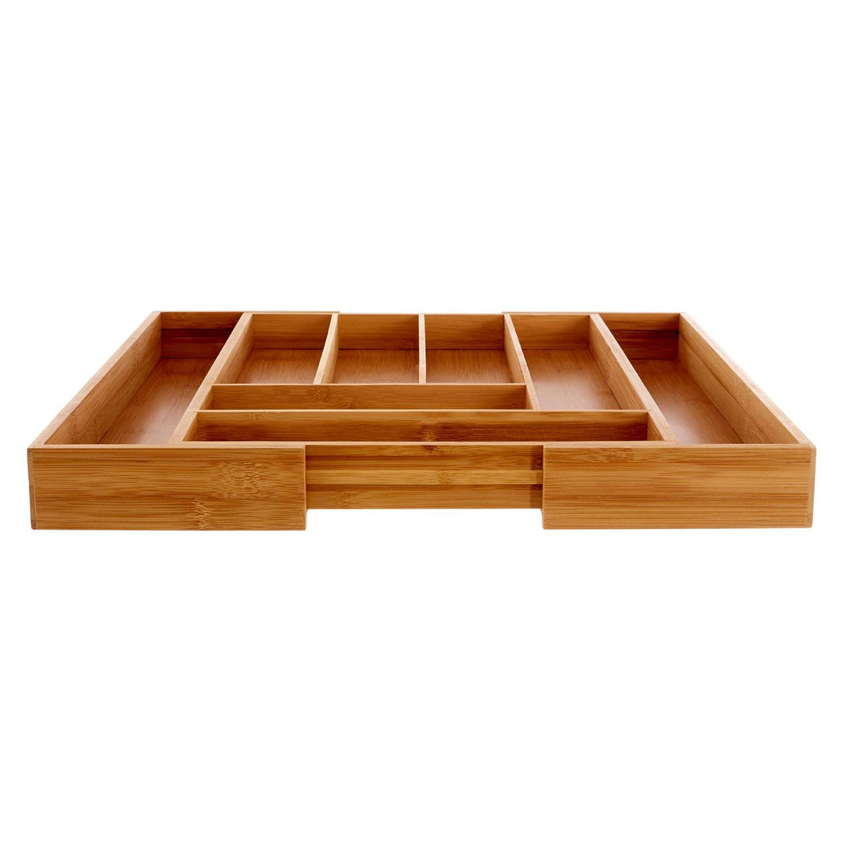 Fernmere Bamboo Rectangular Expandable Cutlery Tray