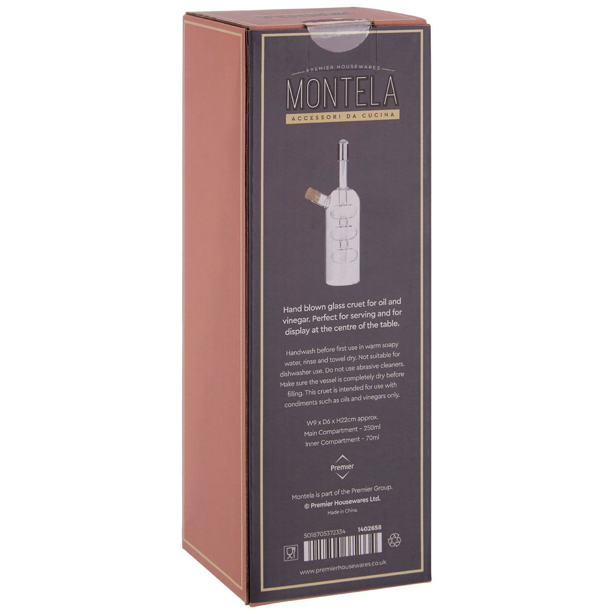 Winmere Oil and Vinegar Dispenser, Pourer and Sprayer