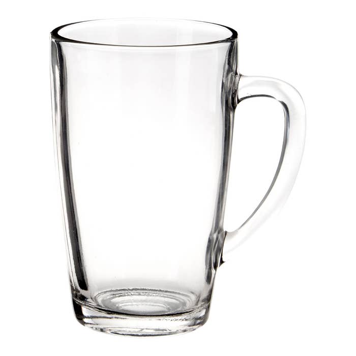 Winwood Clear Tall Glass Mugs Set of 4