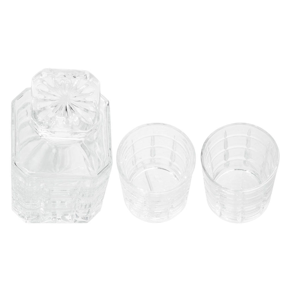 Fernstead Decanter and 2 Tumblers Premium Glassware Set