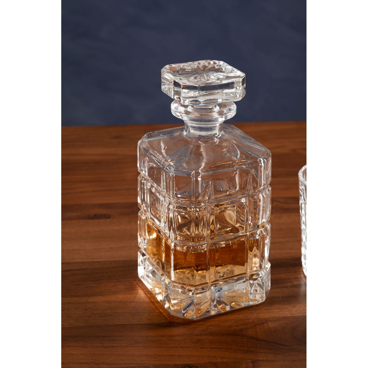 Fernstead Decanter and 2 Tumblers Premium Glassware Set