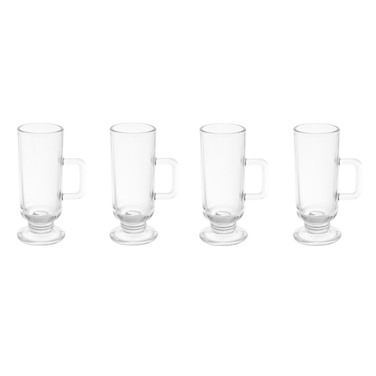 Stonemere Irish Coffee Glasses with Handles Set of 4