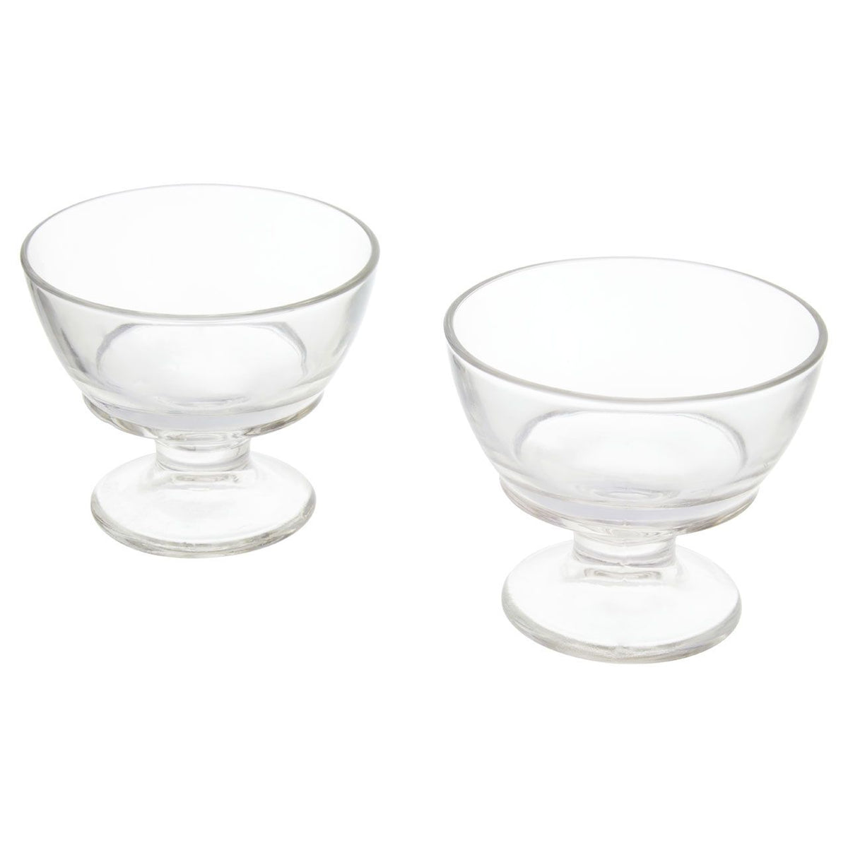 Norcombe Round Glass Dessert Dishes Set of 4