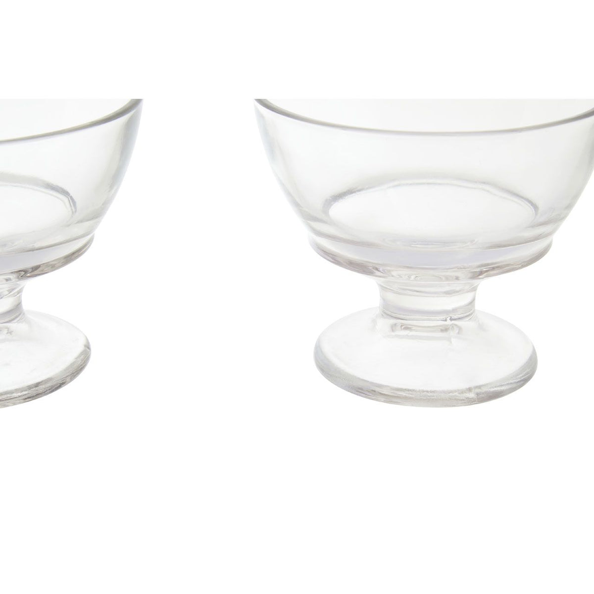 Norcombe Round Glass Dessert Dishes Set of 4