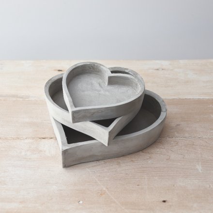 Thornley Medium Heart-Shaped Cement Tray