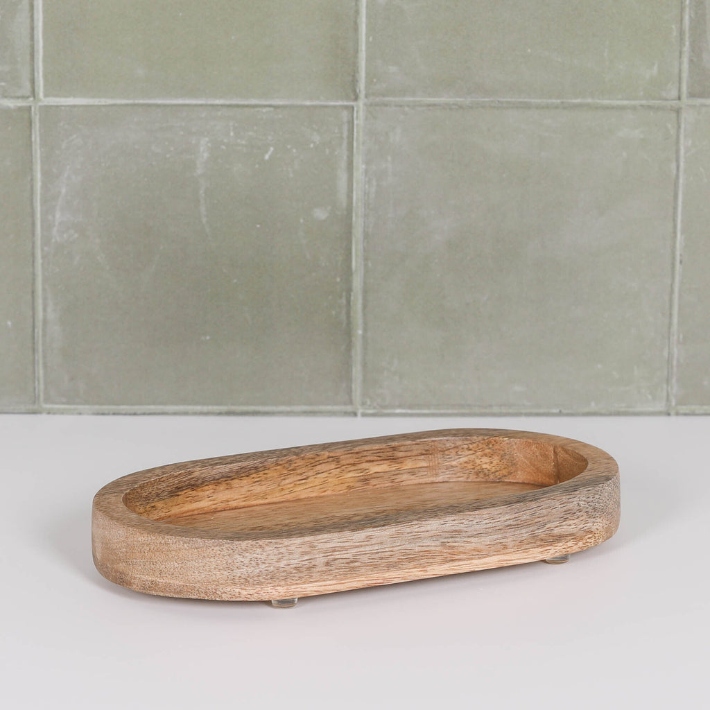 Marlwood Mango Long Oval 20cm Tray