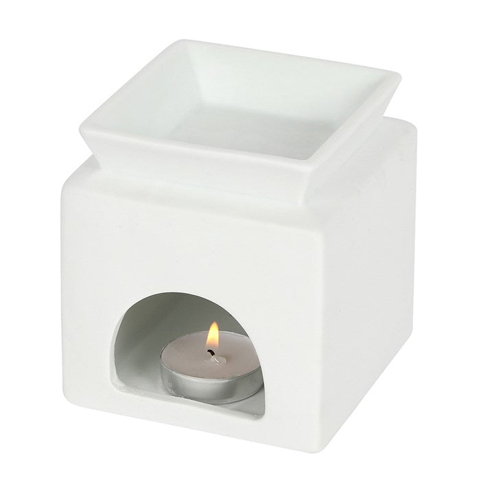 Stonebury White Love Cut Out Oil Burner