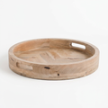 Lindbury Round 40cm Wooden Tray
