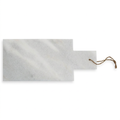 Ellstead White Marble Paddle Chopping and Serving Board