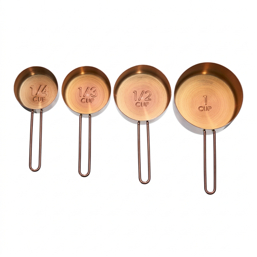 Bramley Set of 4 Measuring Cups Rose Gold