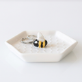 Merestead Bee Hexagonal Trinket Dish