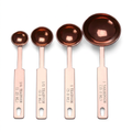 Wrenmere 4 Rose Gold Measuring Spoons
