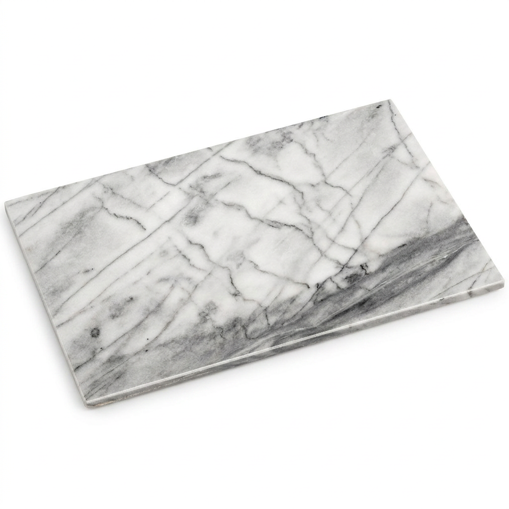Brookfield White Stone Marble Chopping Board Rectangular