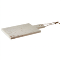 Hazelmere White and Grey Marble Paddle Chopping Board