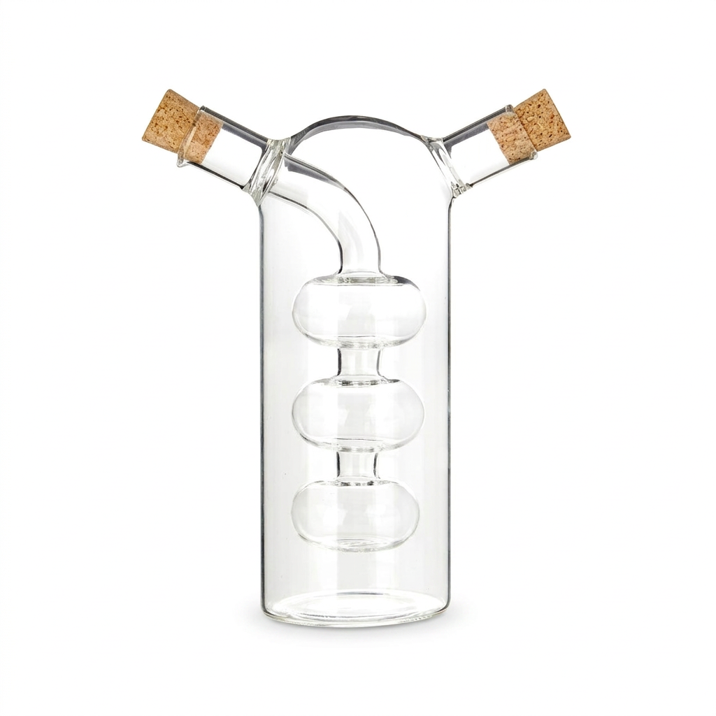 Wrenfield Oil and Vinegar Pourer Glass Bottle