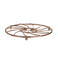 Fernbury Rose Gold Metal Wire Trivet