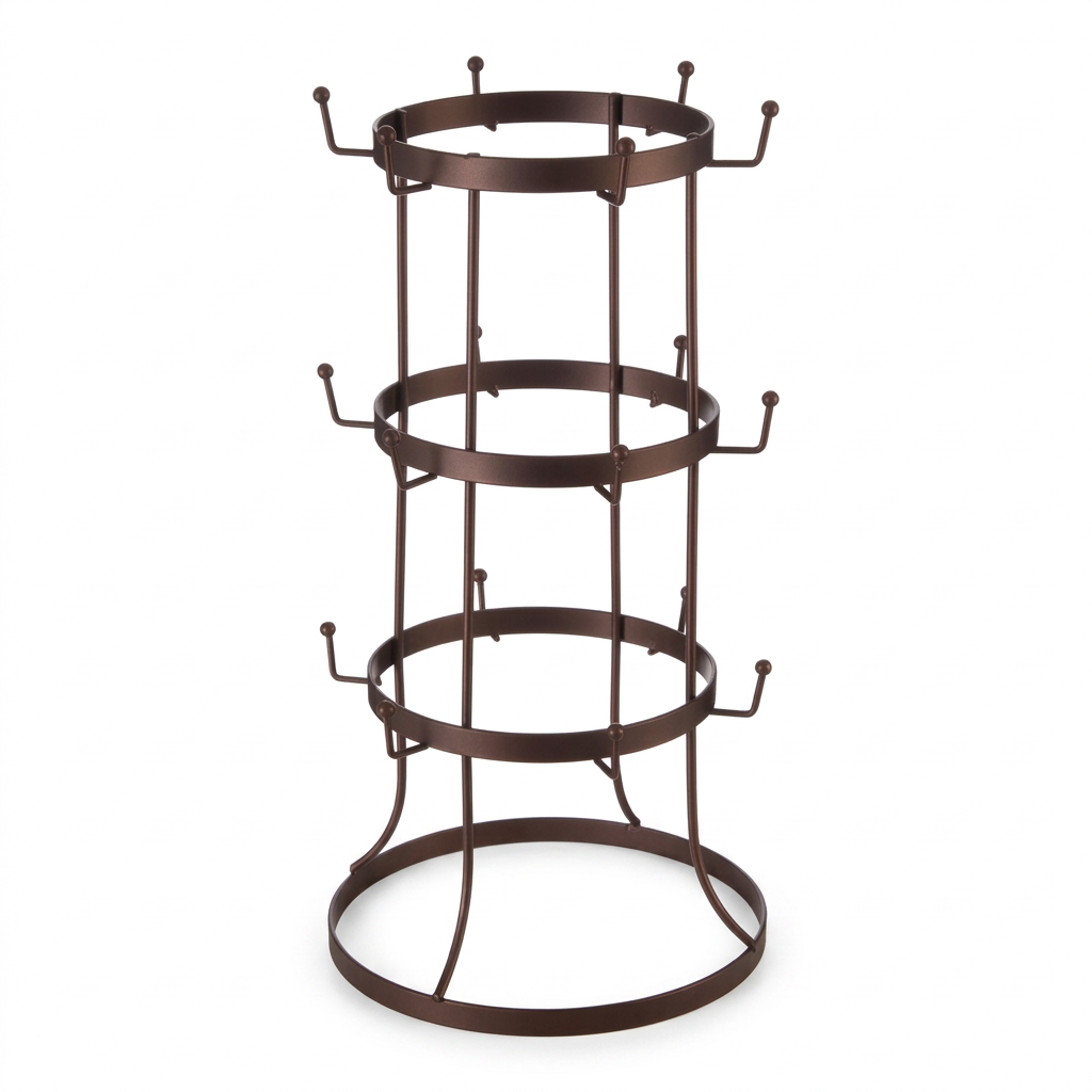 Ashmere Bronze Iron 18 Mug Tree