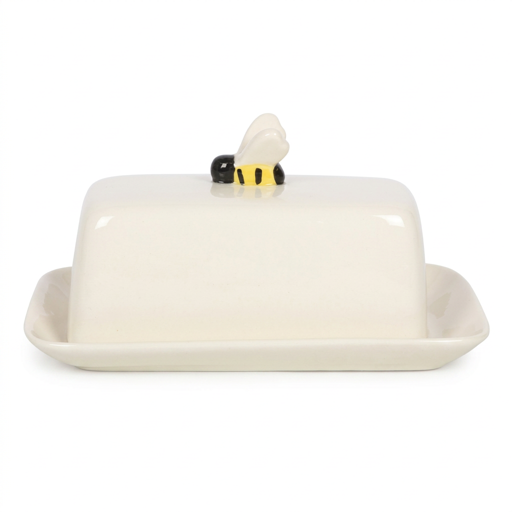 Norford Ceramic Bee Butter Dish