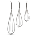 Ashcombe Set of 3 Chrome Whisks