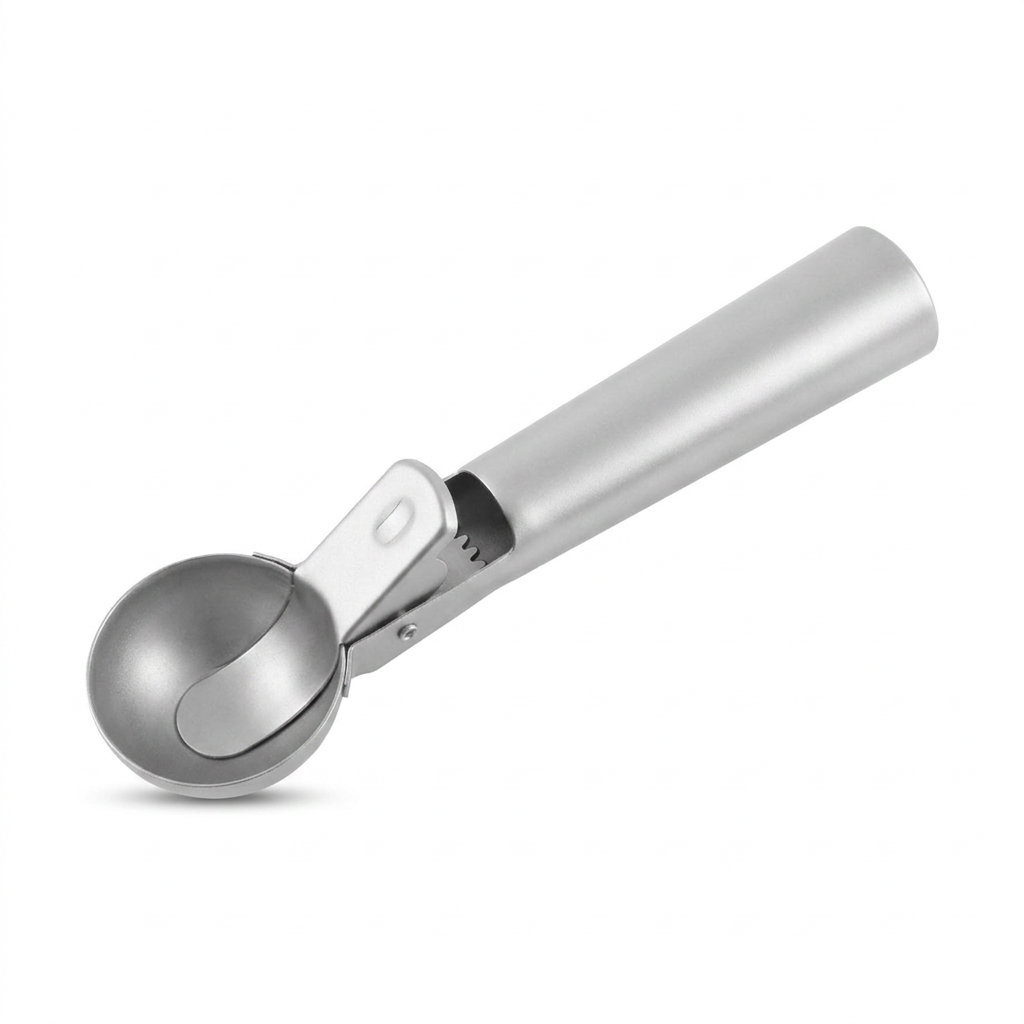 Oakstead Matte Curved Metal Ice Cream Scoop