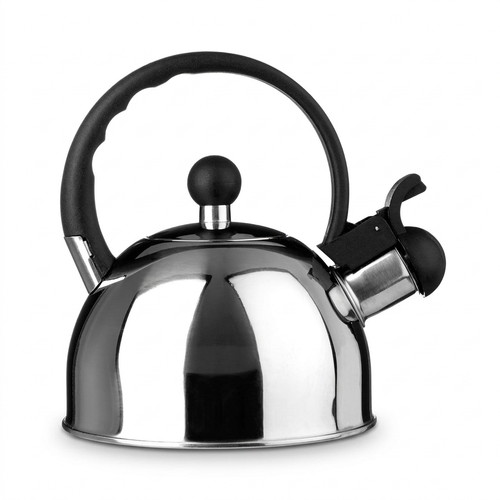 Alderfield Mirrored Stainless Steel Whistling Kettle